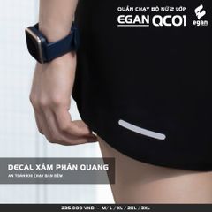 Quần chạy bộ Egan QC01 Nữ