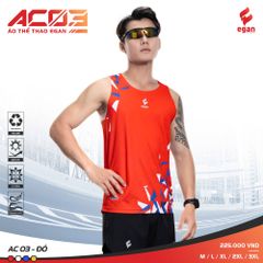 Áo Chạy Bộ Egan AC03 Nam Ba Lỗ
