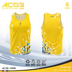 Áo Chạy Bộ Egan AC03 Nam Ba Lỗ