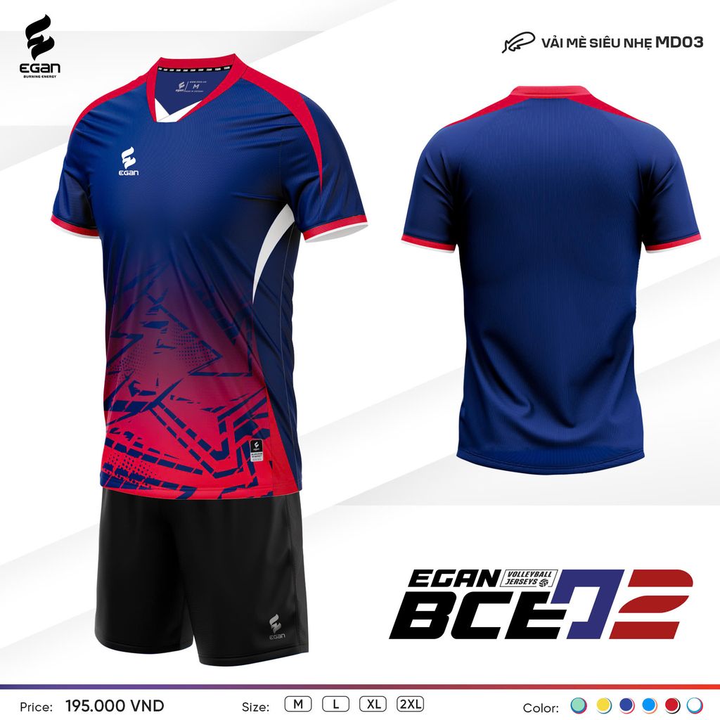 Bộ Bóng Chuyền Egan BCE02 Nữ