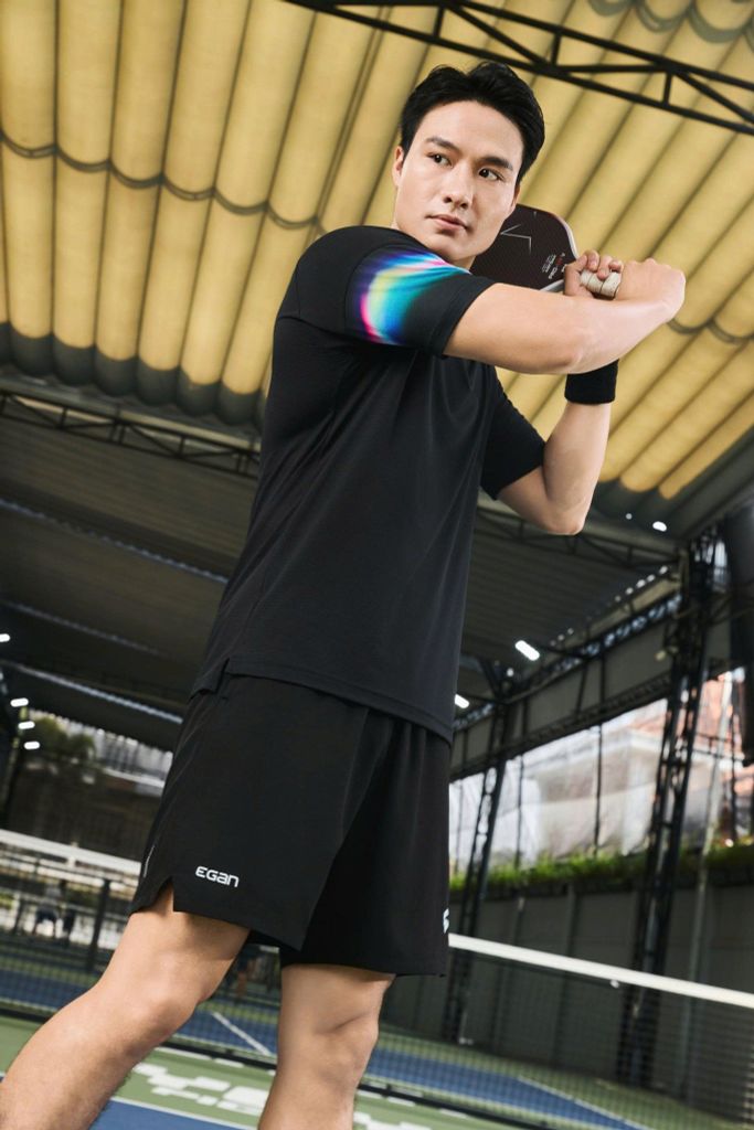 Áo Thể Thao Egan Air / T-Shirt Họa Tiết Tay