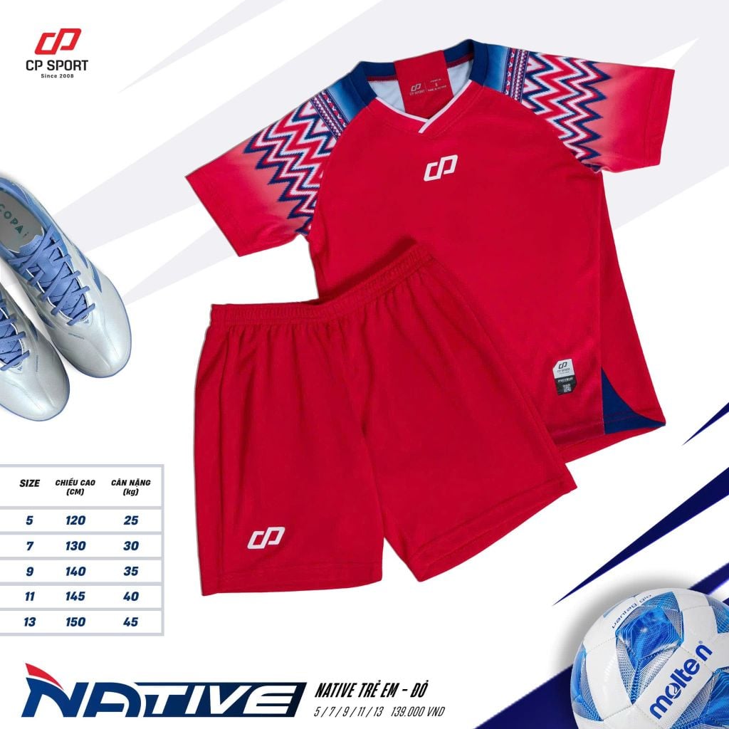 Bộ bóng đá trẻ em CP Native