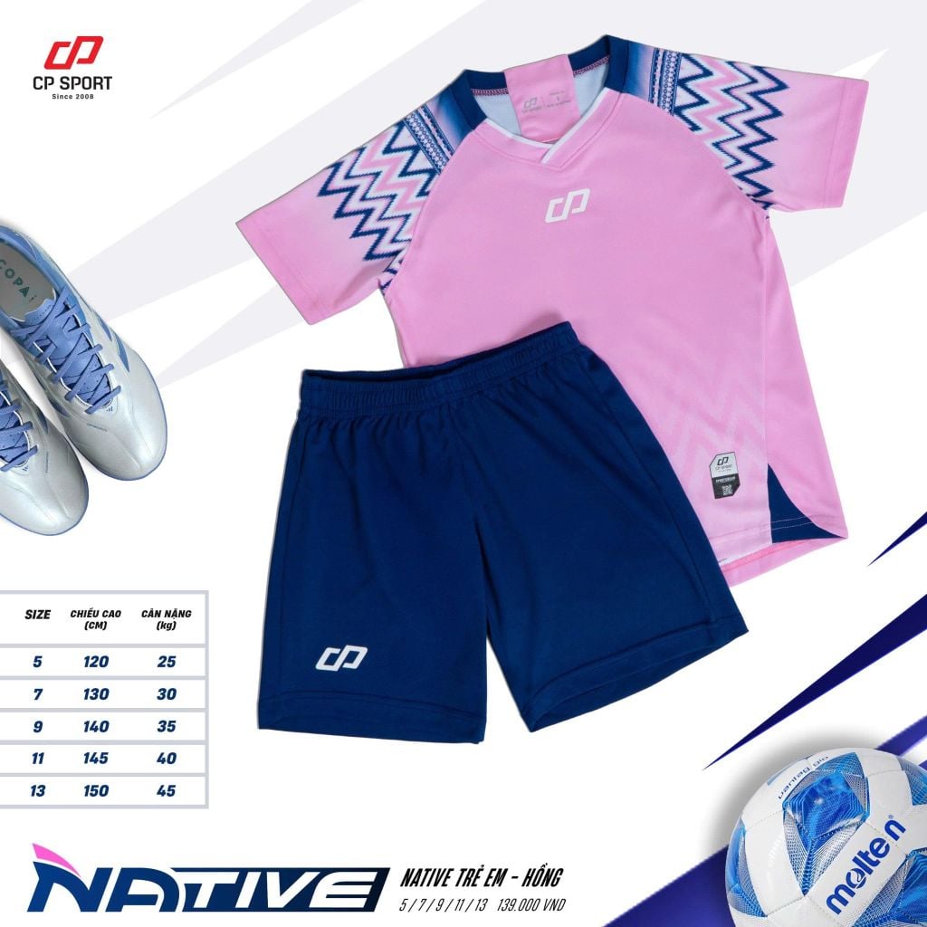 Bộ bóng đá trẻ em CP Native