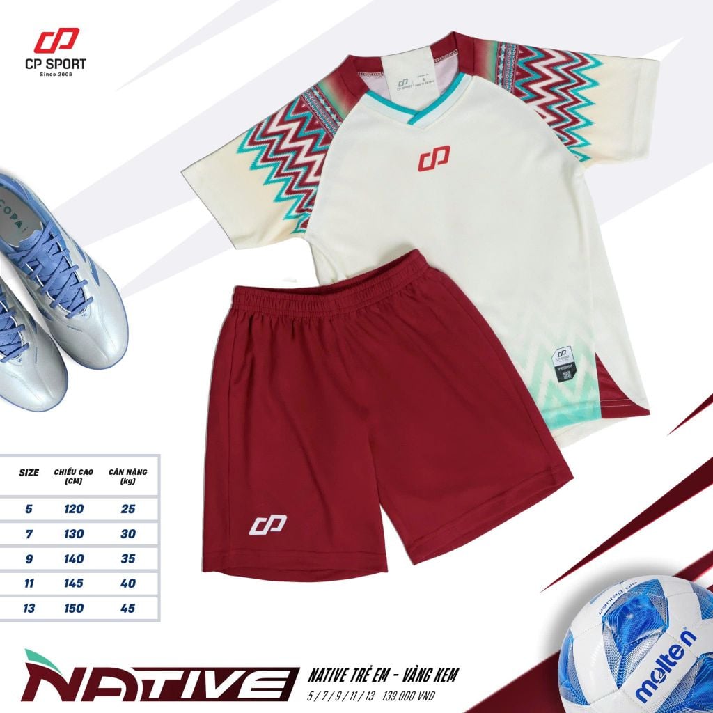 Bộ bóng đá trẻ em CP Native