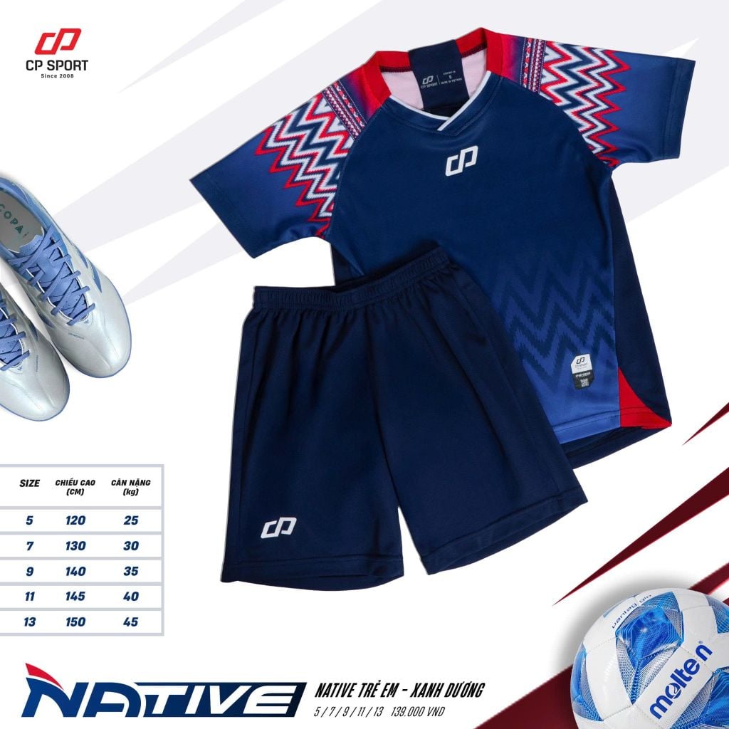 Bộ bóng đá trẻ em CP Native