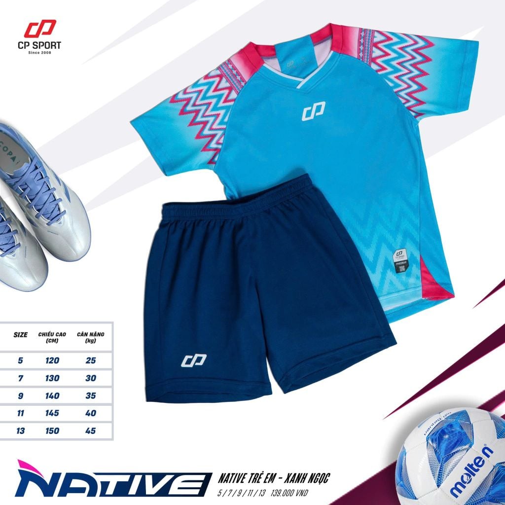 Bộ bóng đá trẻ em CP Native