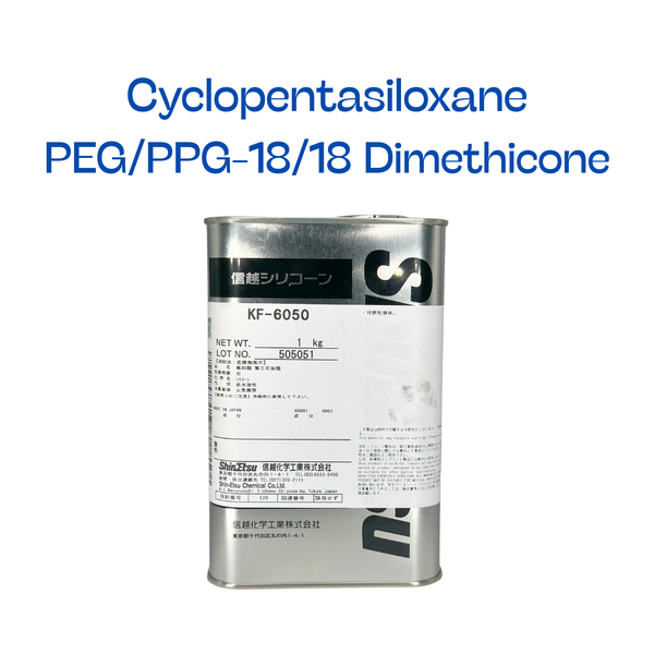 KF-6050 - CYCLOPENTASILOXANE (AND) PEG/PPG-18/18 DIMETHICONE