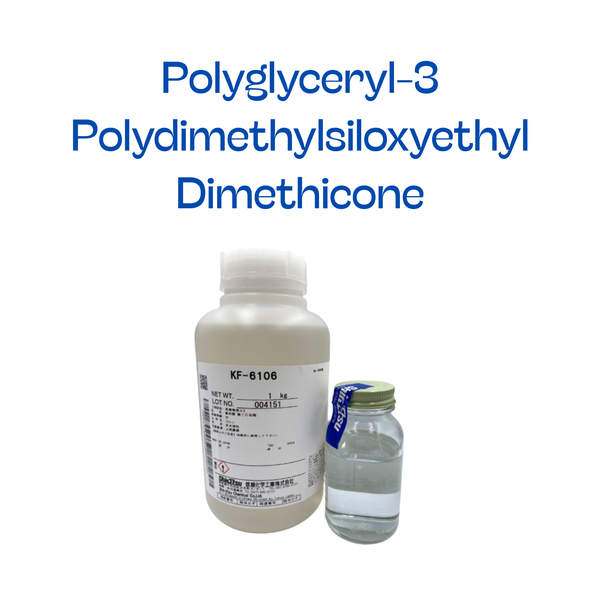 KF-6106 - Polyglyceryl-3 Polydimethylsiloxyethyl Dimethicone