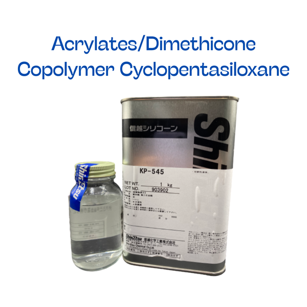 KP-545 - Acrylates/Dimethicone Copolymer Cyclopentasiloxane