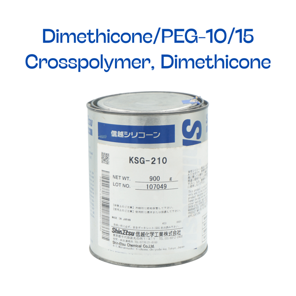 KSG-210 - Dimethicone/PEG-10/15 Crosspolymer, Dimethicone