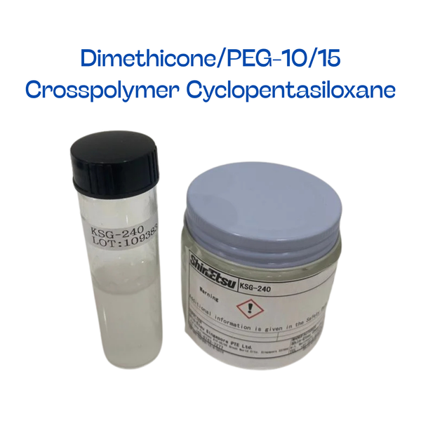 KSG-240 (Dimethicone/PEG-10/15 Crosspolymer Cyclopentasiloxane)