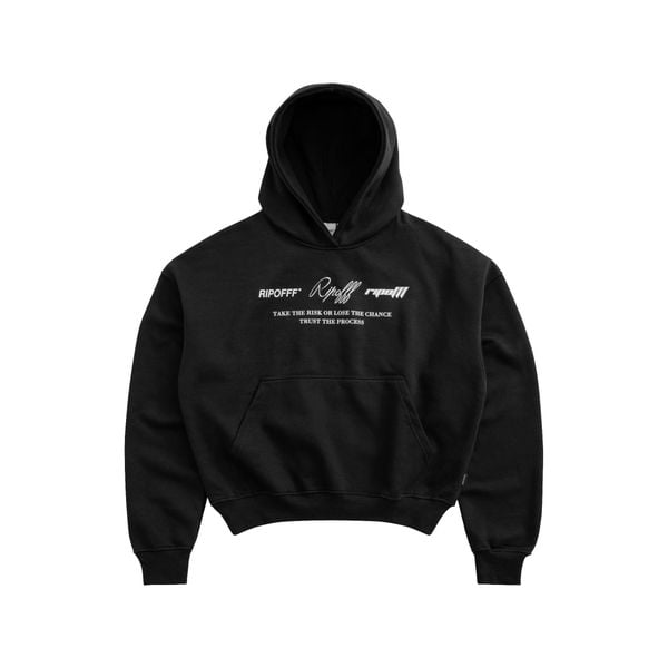 RIPOFFF Triple Logo Boxy Hoodie – Ripofff