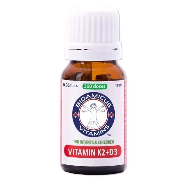 BioAmicus Vitamin D3K2 Bao Kép 10ml chính hãng cho bé sơ sinh