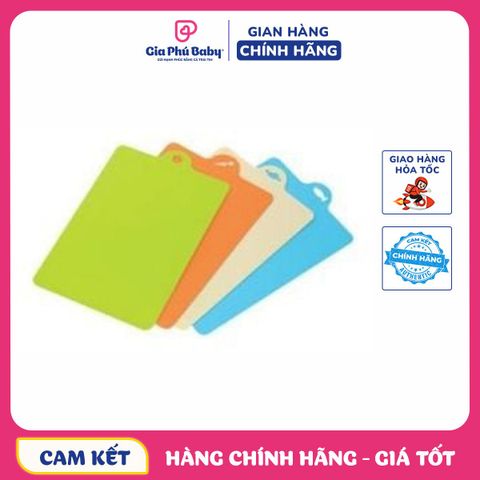 Set 4 thớt nhựa dẻ nhật bản
