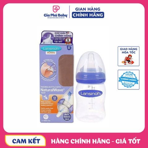 Bình sữa Lansinoh 160ml