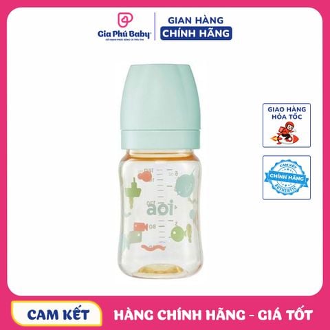 Bình sữa Aoi PPSU Flora 180ml