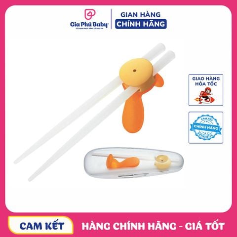 Đũa tập ăn combi kèm hộp
