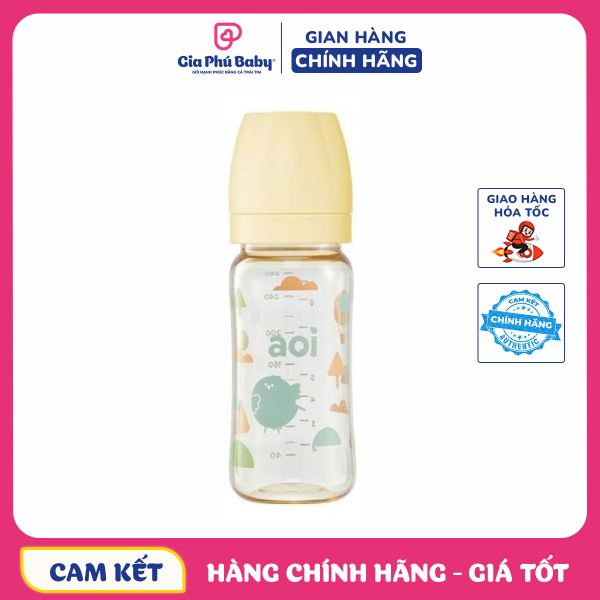 Bình sữa Aoi PPSU Flora 280ml