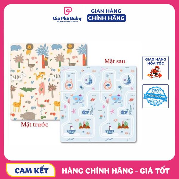 Thảm gấp gọn XPE Mom Trusted chính hãng 1m8 x 2m
