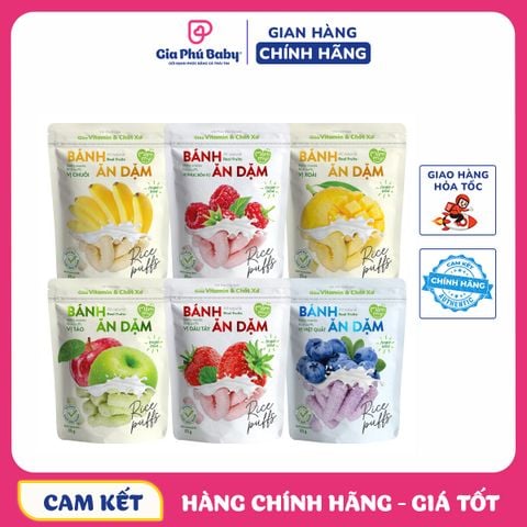 Bánh ăn dặm Mămmy vị trái cây – Giàu vitamin & chất xơ | Dạng que ngắn cho bé từ 6 tháng tuổi