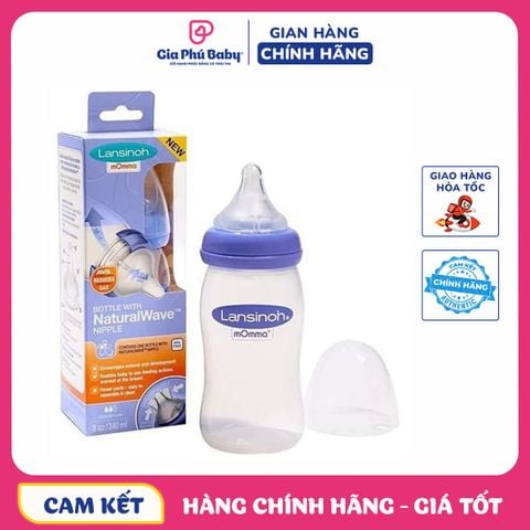 Bình sữa Lansinoh 240ml