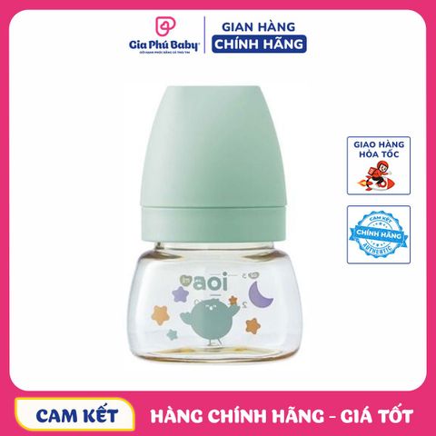Bình sữa PPSU Aoi Moon 80ml đa sắc