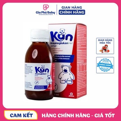 Siro Kan tăng cường đề kháng ở trẻ em (120ml)