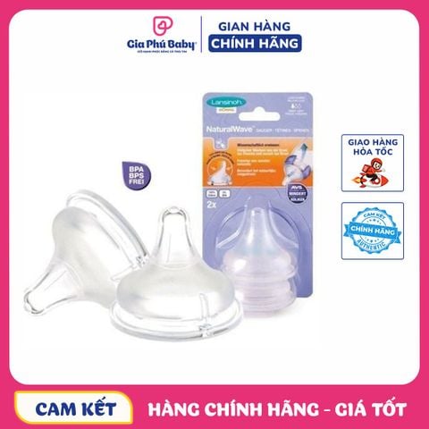 Núm ti lansinoh đủ size S/ M/L