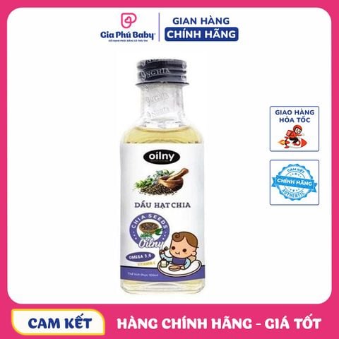 Dầu hạt chia Oilny 100ml chính hãng