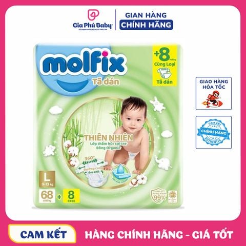 Tã quần Molfix đủ size chính hãng