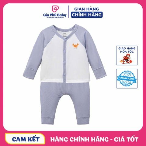 NouS Petit Bộ Quần Áo Giữ Ấm Cho Bé Nous Nhiều Màu Size Newborn Cài Thẳng