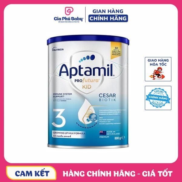 Sữa Aptamil New Zeland nhập khẩu nguyên hộp 800g [KÈM QUÀ TẶNG ]