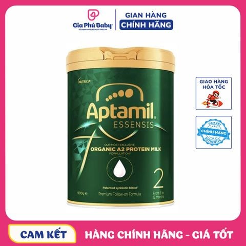 Sữa Aptamil Essensis Organic Số 2 (6–12 tháng) - Chính Hãng