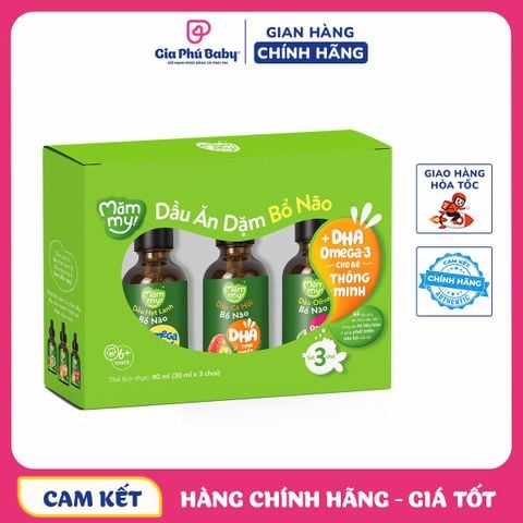 Set 3 chai dầu ăn dặm Mămmy