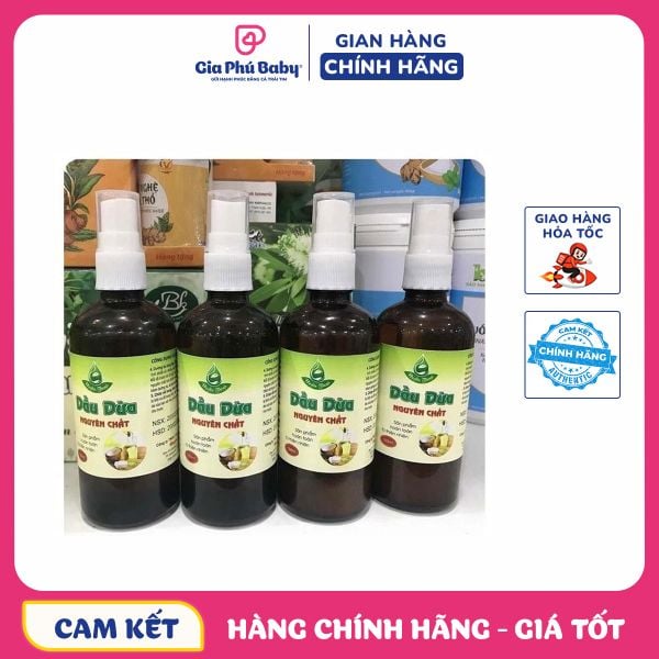 Dầu dừa chai xịt 100ml bảo nhiên chính hãng