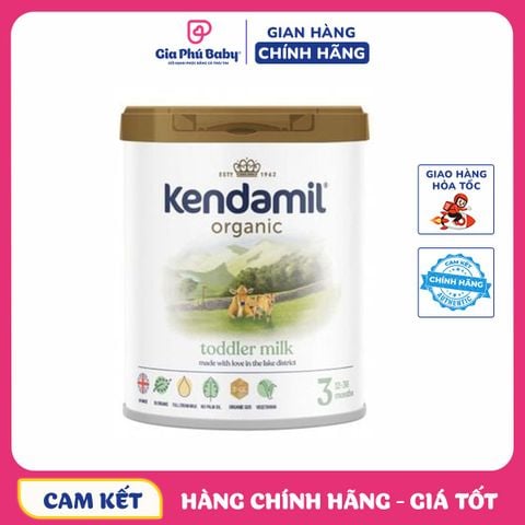 Sữa Kendamil Organic Số 3 (800g) – Sữa Hữu Cơ Nguyên Kem