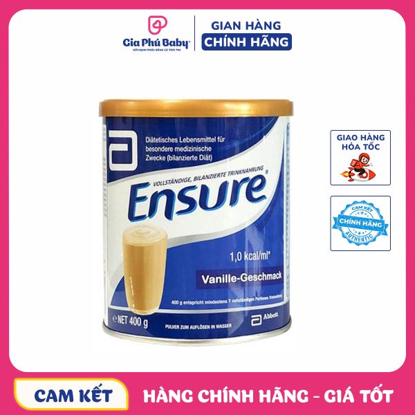 Sữa Bột Ensure Đức 400g – Dinh Dưỡng Toàn Diện