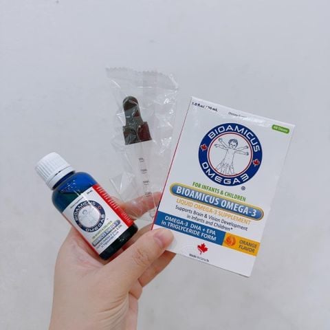 BioAmicus Omega 3 bổ sung DHA không tanh hàm lượng cao siêu cô đặc và tinh khiết | Nhập khẩu chính hãng từ Canada