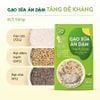 Gạo sữa ăn dặm Mămmy Mix hạt siêu mềm mịn thơm mùi sữa, dễ tiêu hóa, cháo nấu ra sánh đặc thơm ngon gói 500g