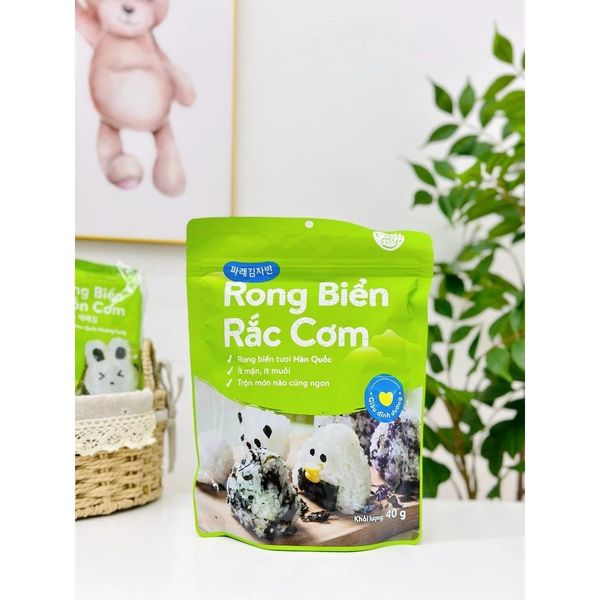 Rong biển rắc cơm Mămmy – Ít mặn, không tanh, tăng hương vị cho bé | Túi 40g