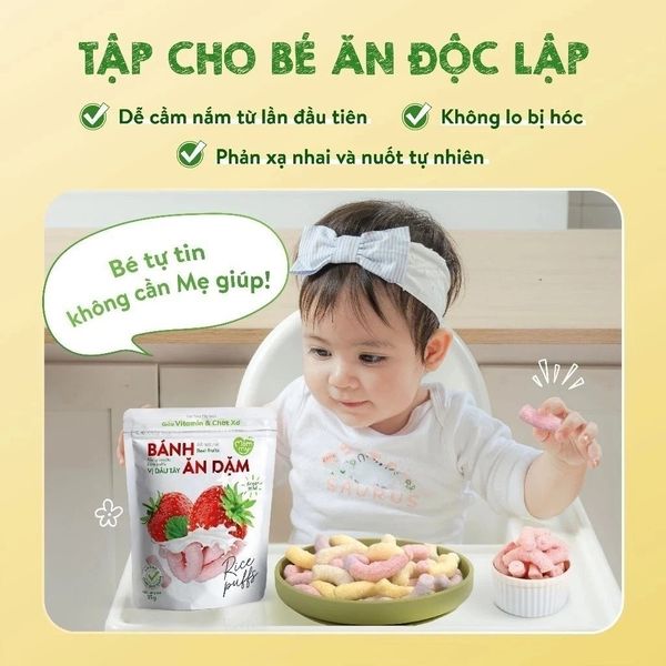 Bánh ăn dặm Mămmy vị trái cây – Giàu vitamin & chất xơ | Dạng que ngắn cho bé từ 6 tháng tuổi