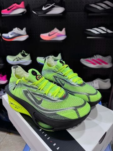  Giày Chạy Bộ AIR ZOOM ALPHAFLY NEXT % 3 Road Racing Neon Green - IM8066 999 