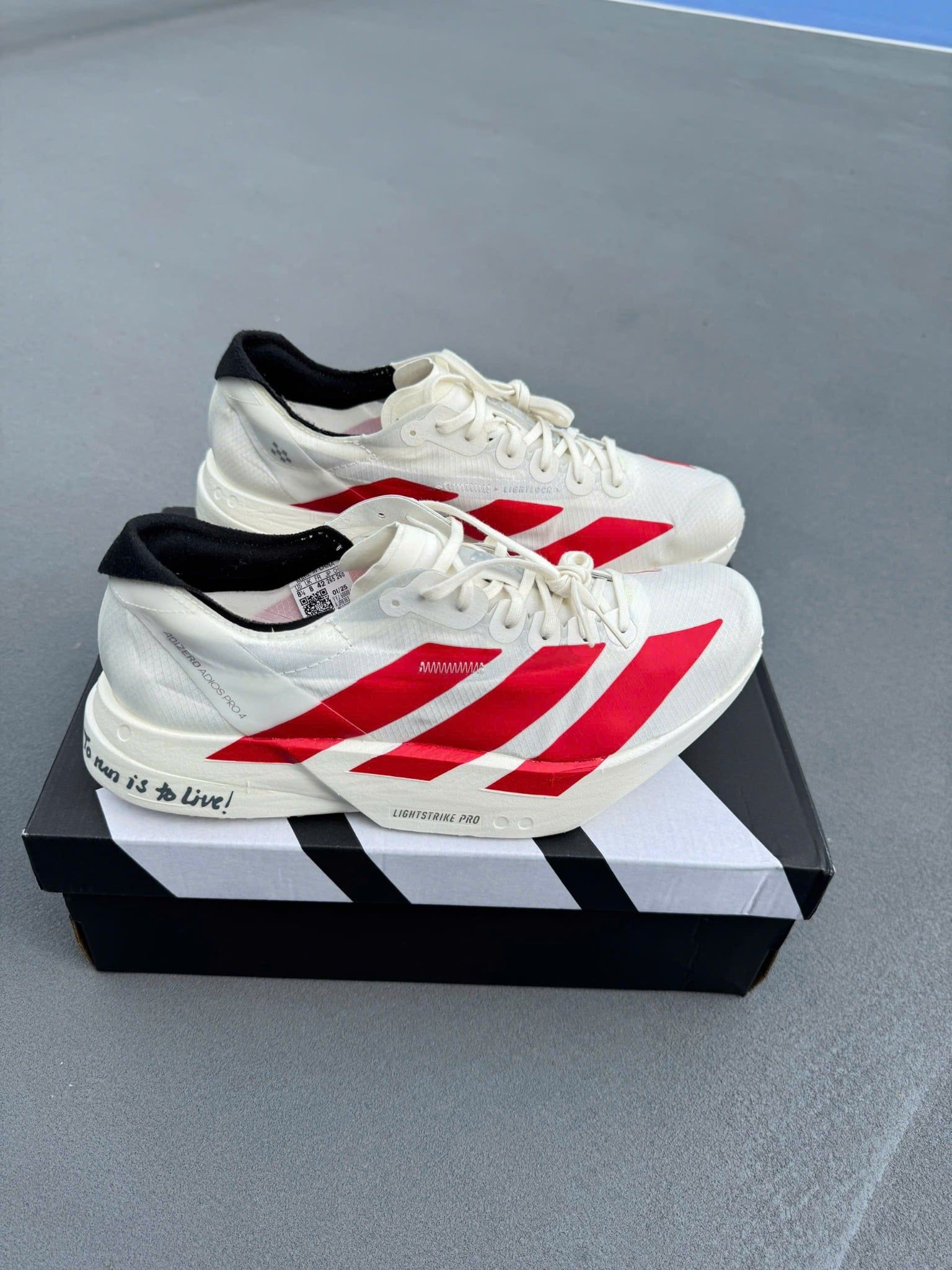 Jr6363 Giày Chạy Bộ Adizero Adios Pro 4 - JR6363 – Runner Chuyên Nghiệp