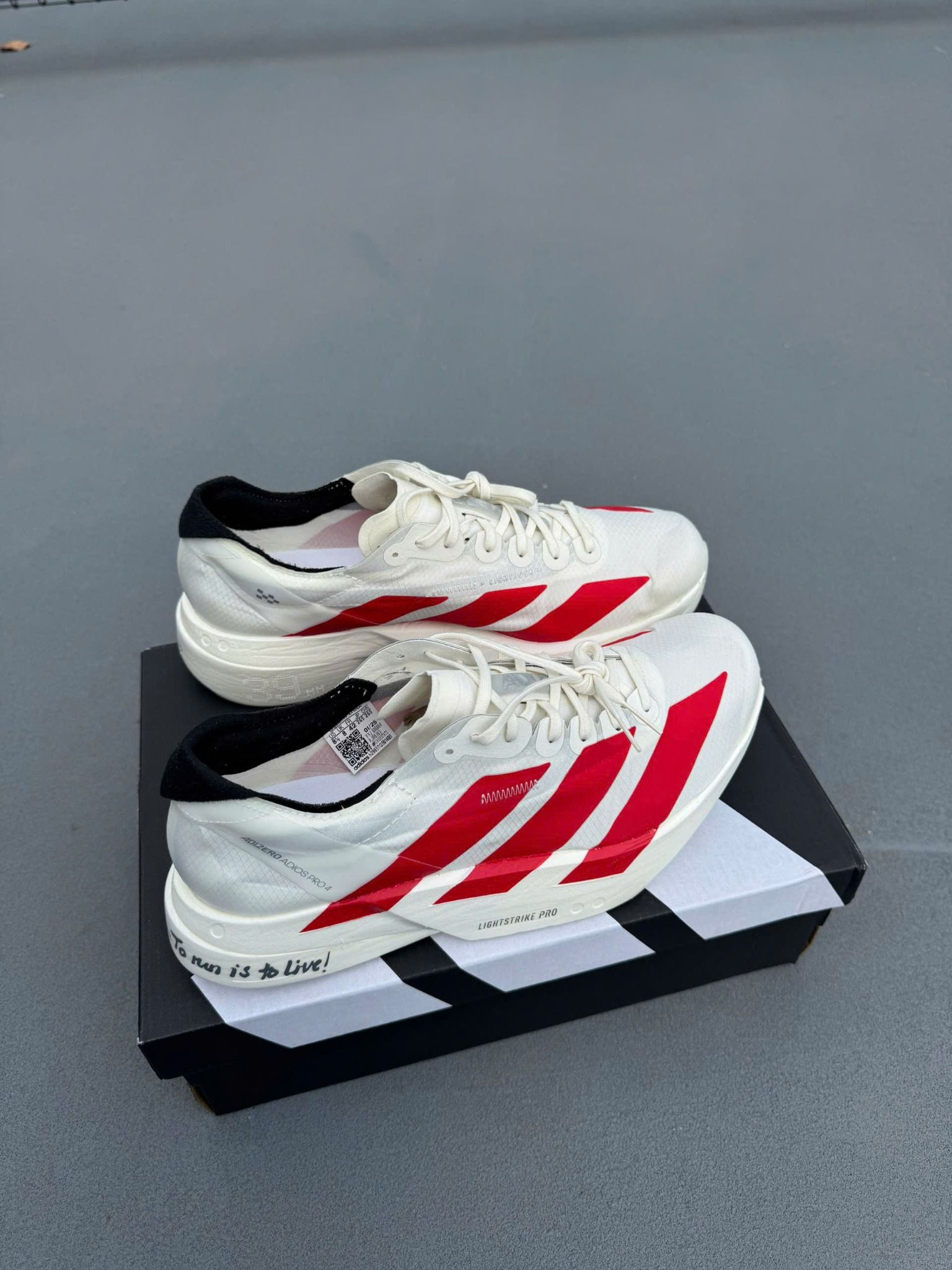 Jr6363 Giày Chạy Bộ Adizero Adios Pro 4 - JR6363 – Runner Chuyên Nghiệp