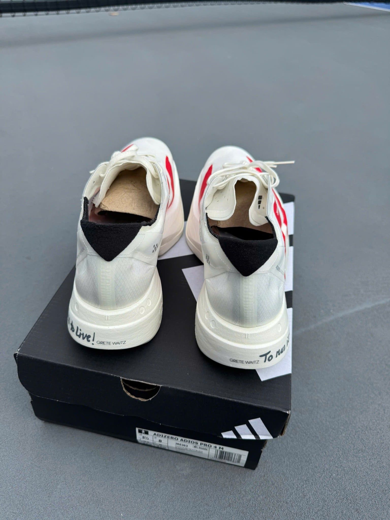 Jr6363 Giày Chạy Bộ Adizero Adios Pro 4 - JR6363 – Runner Chuyên Nghiệp