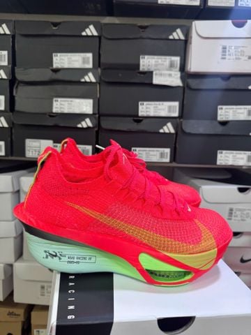  Giày Chạy Bộ AIR ZOOM ALPHAFLY NEXT % 3 Road Racing Bright Crimson Lime - FD8311-600 
