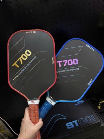  Vợt PickleBall SOXTER T700 Viền Đỏ/Viền Xanh Chính Hãng 