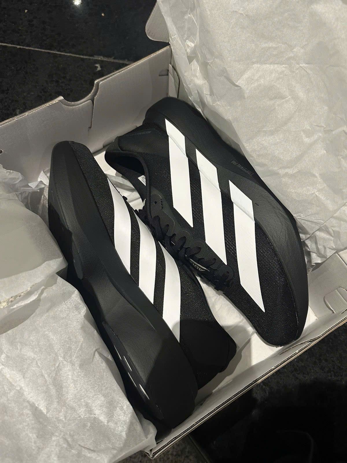 Giày Chạy Bộ Adizero Evo SL Đen - JR7149