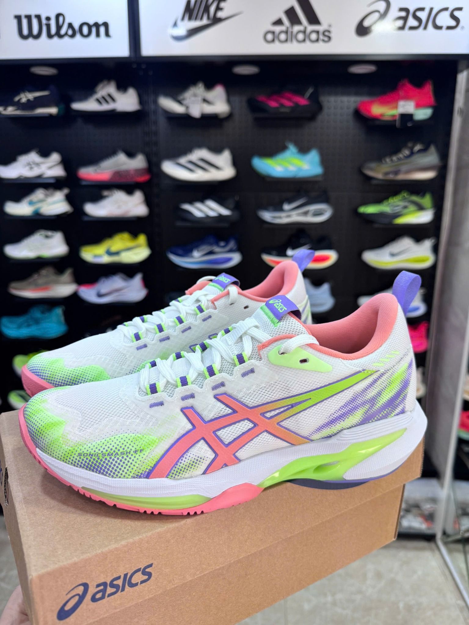 Giày Pickleball/Tennis  SONIC Smash FF (Nữ) - 1042A311 - 100