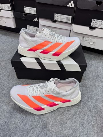  Giày Chạy Bộ Adizero Adios Pro 4 Trắng Cam - JR7088 